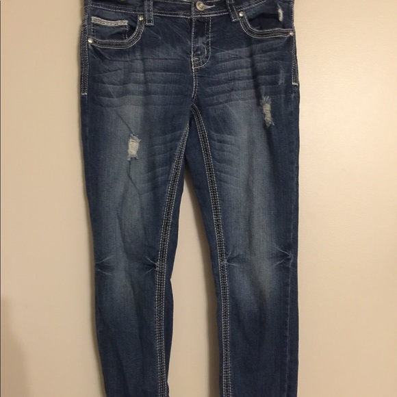 AMETHYST WOMENS JEANS size 9 - Picture 4 of 5